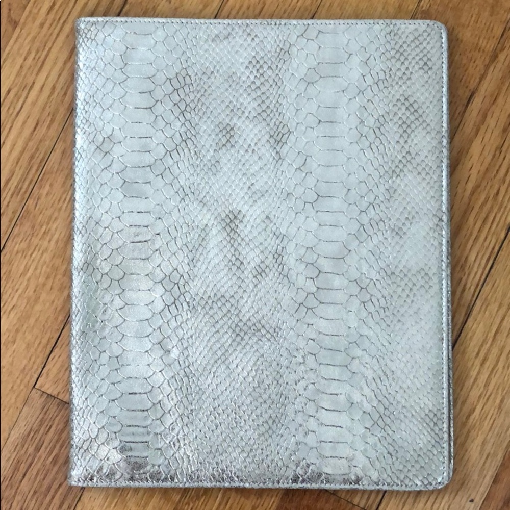 Shiny Gold Alligator Notebook Skin